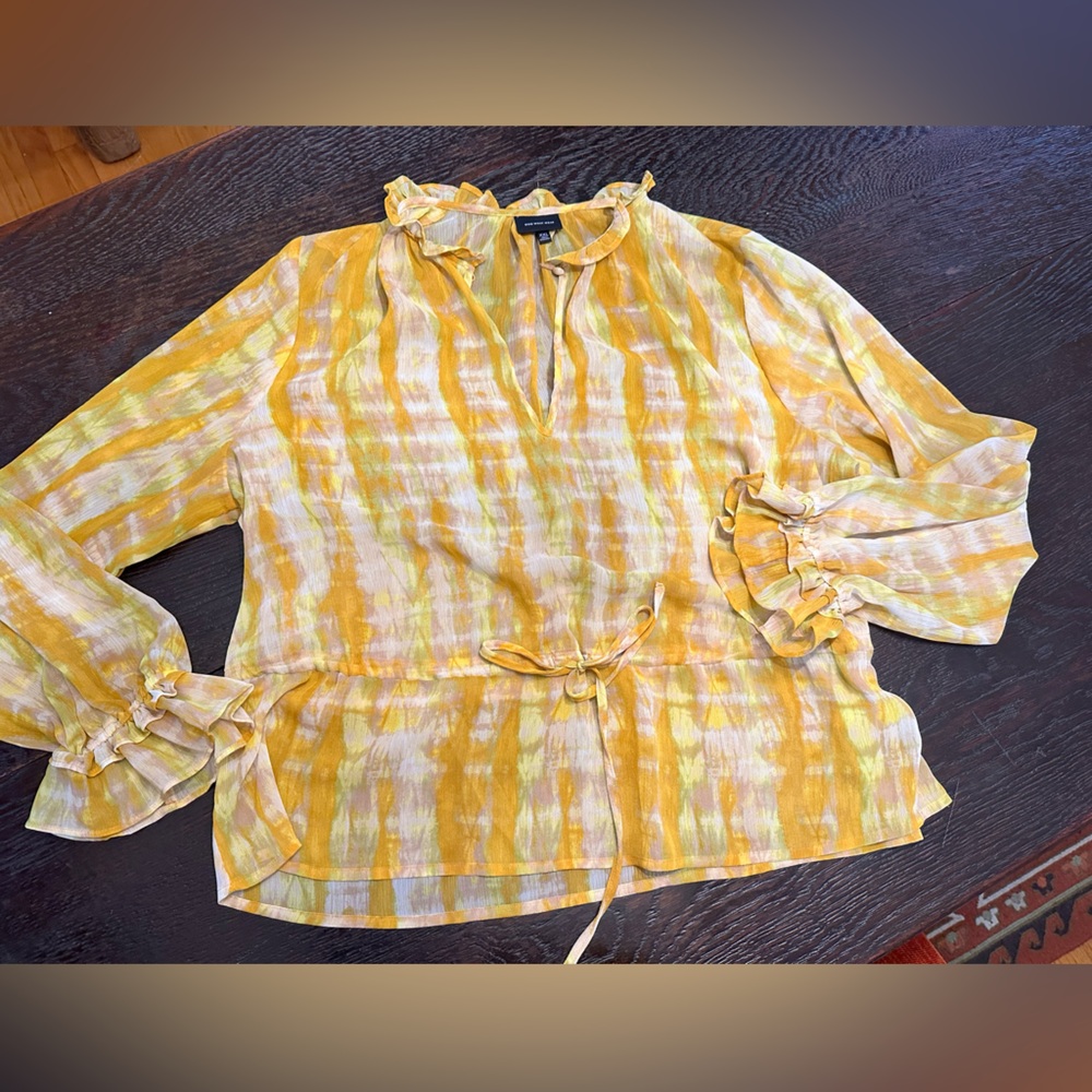 WHO WHAT WEAR BLOUSE